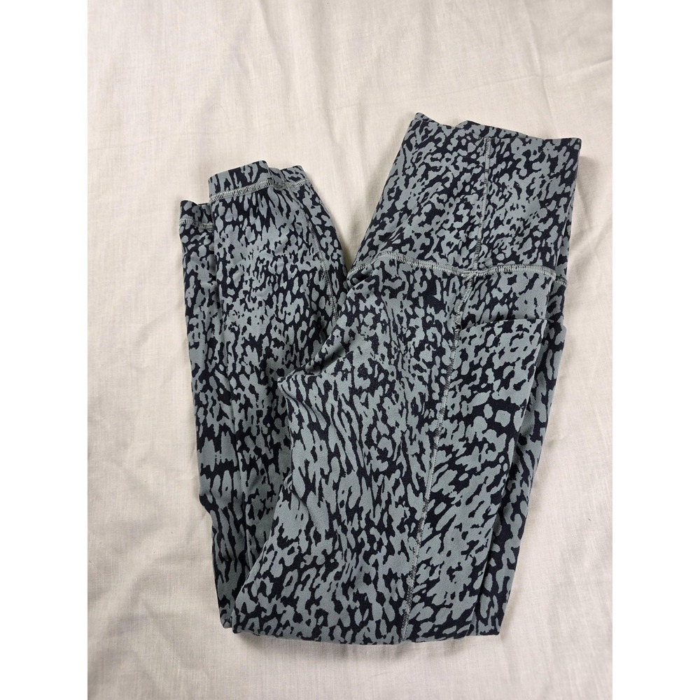 Athleta Leggings Womens XS/P Gray Salutation Stash Pocket‎ II 7/8 Ankle Yoga Gym